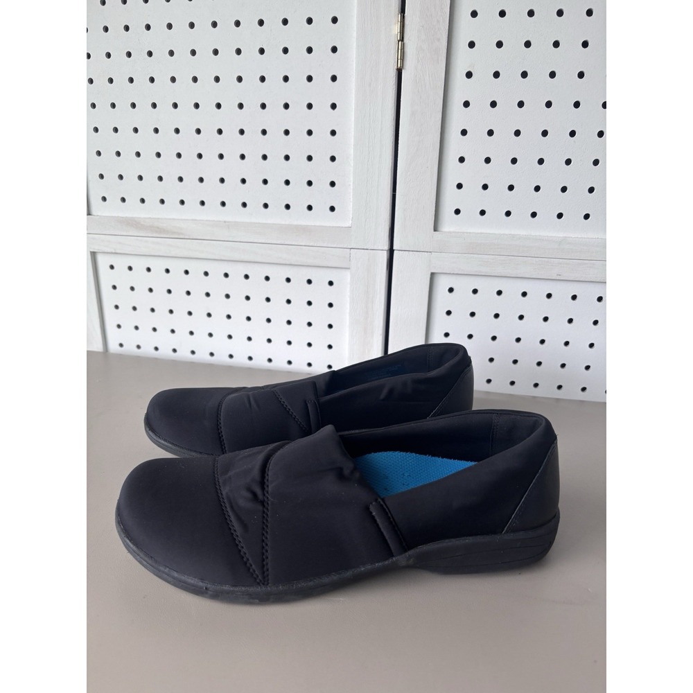 ABEO Women's 9 Smart 3550 Stretch Leather Blend Slip On Walking Shoe SMARTsystem